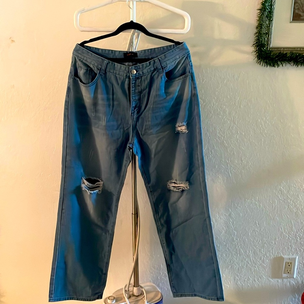 Tattered jeans